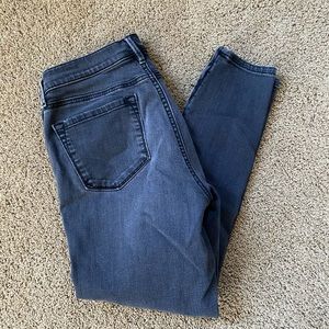LOFT Black Ankle Jeans